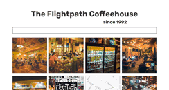 Desktop Screenshot of flightpathcoffeehouse.com