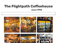 Tablet Screenshot of flightpathcoffeehouse.com